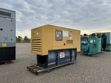 60 KW Caterpillar #D60-P4S, diesel generator set, 240 Volts, 1-phase, 5891 hours, Caterpillar/Perkins engine