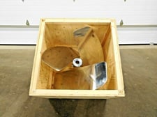 32" stainless elephant ear mixing i, 316 Stainless Steel, 2" hole, new