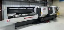 Haas #ST-20, CNC horizontal lathe, 31.7" swing, 8" chuck, 3-jaw, 2" bar, 12 turret, 20 HP, 4000 RPM