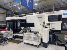 DMG, Mori #NTX-2500/1500, mill turn lathe, 12-Axis, 10" chuck, parts unloader, magazine barfeed, 2021