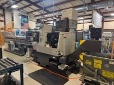 Tsugami #SS327-5AX-III, 7-Axis, Fanuc 31i-B5, 1.26" bar, 12.99" machining length, FMB Turbo 3-38 barloader