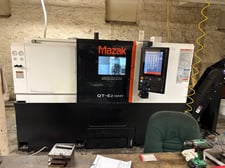 Mazak #QT-EZ-10MY, 4-Axis CNC Lathe, 27.4" swing, 20.2" machining length, 10" chuck, 2.5" bar, 13.5" turning