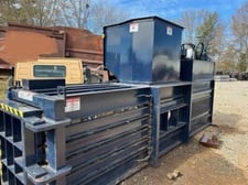 JV Manufacturing / Cram-A-Lot #HX-60-LH, closed door horizontal baler, 60" x 30" x 40" bale, 7" cylinder, 2022