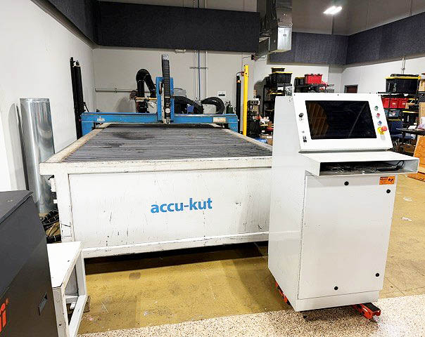AKS #Accu-Kut 6' x 12' Plasma Cutter, Hypertherm XPR170 Power Supply, Zone Downdraft Table, 2021