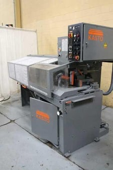 Kasto #GKS400AU/1200, automatic circular saw, 15.74" saw blade, rotating table, #16691