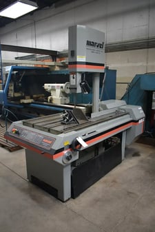 18" x 22" Marvel #Series-8-Mark-II, universal tilting head vertical band saw, built-in coolant, 2014