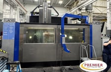 Parpas #XS63, head changing 5X gantry mill, Heidenhain iTNC530 Control, 236.2" X Travel, 118.1" Y Travel, 59"