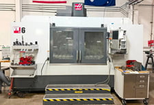 Haas #VM-6, CNC vertical machining center, 3-Axis, 64" X, 32" Y, 30" Z, 12000 RPM, 24 side mount tool