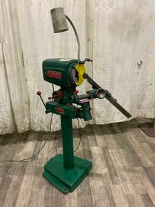 1/8" to 2-1/2" Sterling #DG, drill grinder, 6" x 1" grinding wheel, wheel dresser, pedestal mounted, 1/2 HP