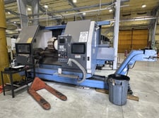 Mazak #Slant-Turn-50N, CNC Turning Center, 31.7" swing, 28" cut diameter, 80" centers, 15" chuck, 50 HP