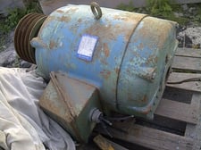 60 HP HP RPM 1785 RPM Louis Allis, Frame 364T, drip-proof, 460 Volts, 3-phase, 60 Hz, 4 groove sheave