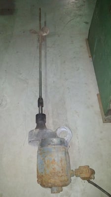 1 HP Lightnin, mixer, 60" shaft