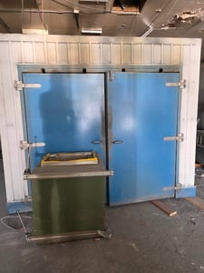 Oven with Allen Bradley touchscreen PLC