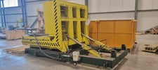 33000 lb. coil up-ender/tipper, 64" max coil width, 6.2 ton
