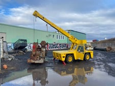 8.5 Ton, Broderson #IC-80D, carry deck mobile crane, 17000 lb. capacity, triple telescopic boom, 360&deg;