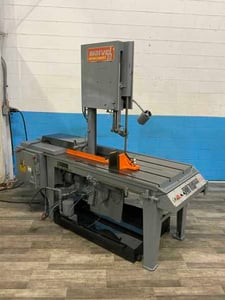 18" x 20" Marvel #Series-8-Mark-I, tilt frame vertical band saw, 14' 8" x 1" blade, 2 HP, 1982
