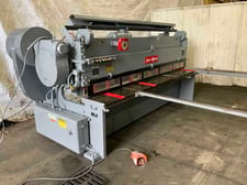 1/4" x 10' Lodge & Shipley #0410-SL, power squaring shear, 18" throat, 36" front operated power back gauge