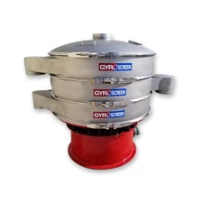 48" Separation Techniques #SA-1200-2SC, two deck Stainless Steel vibratory separator sifter (GyroScreen), 1.5