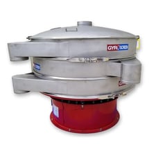 60" Separation Techniques #SA-1500-2SC, two deck Stainless Steel vibratory separator sifter, 480 V., 3-ph.