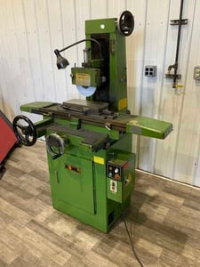 6" x 18" Royal #618M, horizontal surface grinder, Walker Fine chuck, hand feed, overhead wheel dresser, 1996