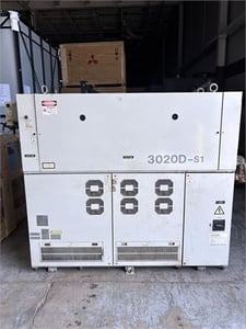 Mitsubishi #ML2512LZP, CO2 laser resonator, 2,000 watt rated, 3,000 watt peak, 10.6 micron wavelength, 1999