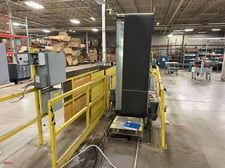 Econolift, Belt Driven Box Tipper, 24" wide x 116" long belt, hydraulic system w/ electric-over-hydraulic