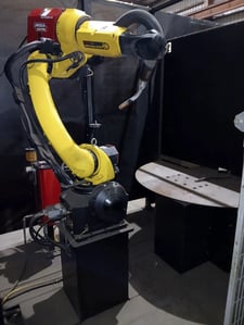 Fanuc, r- 30ib-plus, welding cell, 56" reach, 26.4 lb. payload, 72" table workspace, ARC Mate 100iD, 6-Axis