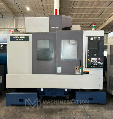 Mori Seiki #SV-500B/40, CNC vertical machining center, 30 automatic tool changer, 40.1" X, 20" Y, 20" Z
