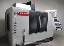 Yama Seiki #AV-1000, CNC vertical machining center, 24 automatic tool changer, 40.1" X, 21.6" Y, 24.9" Z