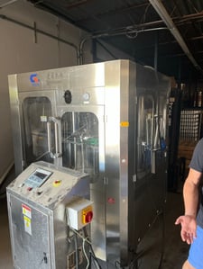 Beverage Canning Line, automatic 6 Head Can Seamer 200+ CPM, can washer station, 2021