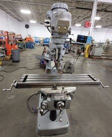 Bridgeport #Series-I, vertical mill, 9" x42" table, 2 HP, 60-4200 RPM, 2-Axis digital read out, X-Axis power