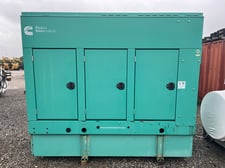 124 KW Cummins #125DSHAE, diesel generator set, 277/480 Volts, 1800 RPM, 125 hours, QSL9-G2-NR3 engine, sound