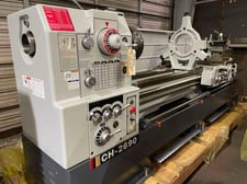 35.1" x 90" Sunmaster #CH-2690, Engine Lathe, 4" spindle bore, 15 HP, 1200 RPM, 2025