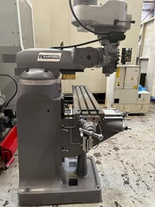 Manford #L-2V, Vertical Turret Mill, 49" x 9" table, 37" X, 12" Y, 16" Z, 3 HP, 4500 RPM, 2024