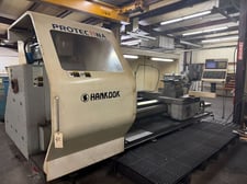 Hankook #PROTEC-11N/2000, CNC Lathe, 186" x 31.5" bed, 43" swing, 78" between centers, 24.4" X, 78" Z, 29"