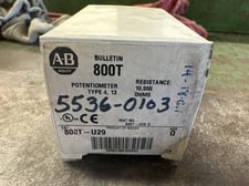 Allen-Bradley Potentiometer 800T-U29 300V AC/DC