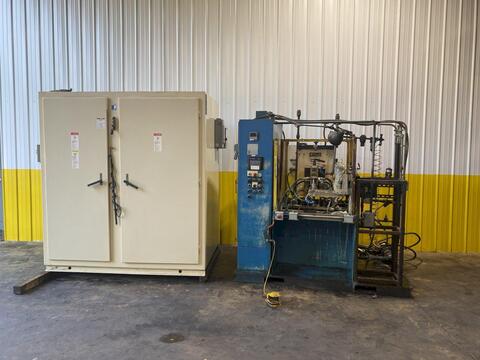 50 KW Pillar Industries #CE-500, induction hardener & power supply, 450 KHz