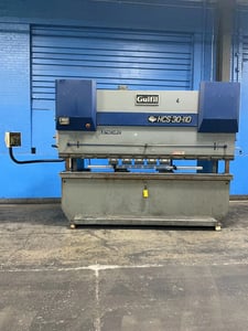 110 Ton, Guifil #HCS30-110, Press Brake, foot switch, 1995