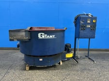 Giant Finishing #GB-10, Vibratory Finisher, 48", 5 HP, 1350 RPM