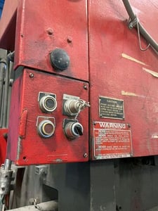 Hydra Tool #150-G, Press Brake, 144" bed, foot switch