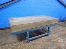 48" x 96" Granite Surface Combustion Plate, .00065" flatness, calibrated 2015