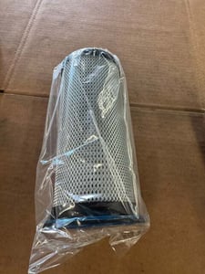 ASC Air Supply #KL190-041, compressor oil filter element, 4.49" outside dimension x 9.13" H