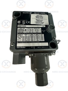 Allen-Bradley #836T-T253J, pressure control switch, 1/4" NPT, 12-150 PSI range, 350 PSI max