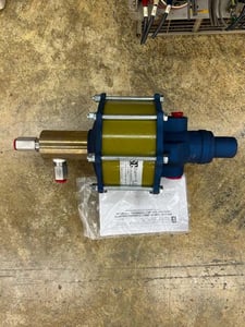 SC Hydraulic #10-600BW030, air-driven liquid pump, 55:1 pressure ratio