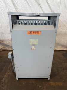 225 KVA 480 Delta Primary, 240/120 Delta Secondary, Unbranded #223-4TS, step-down transformer