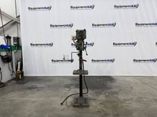 15" Clausing #1690, drill press, variable speed 330-4000 RPM, 7.5" throat, 6" spindle travel, 3/4 HP