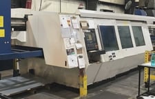 Trumpf #TruMatic-L2510, Co2 Laser, 2000 watts, 4' x 10' table, 50" X, 120" Y, 4.5" Z, dust collector