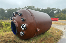 2000 gallon Pfaudler, Glass Lined Reactor, 90 psi @ 350&deg;F vessel, 77 psi @ 350&deg;F jacket