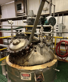 1000 gallon Brighton #A5923, Stainless Steel Reactor, 200 psi @ 350&deg;F vessel, 182 psi @ 350&deg;F jacket, 1988