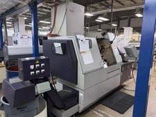 Citizen #M32-III, CNC swiss lathe, 1.25" bar, 12.6" turn length, 11-Axis, 8000 RPM, FMB bar loader, 2004